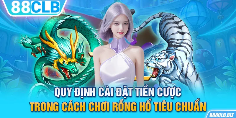 Quy định cài đặt tiền cược trong cách chơi rồng hổ tiêu chuẩn