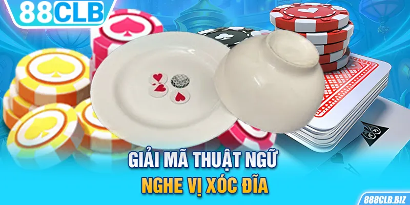 Giải mã thuật ngữ nghe vị Xóc Đĩa