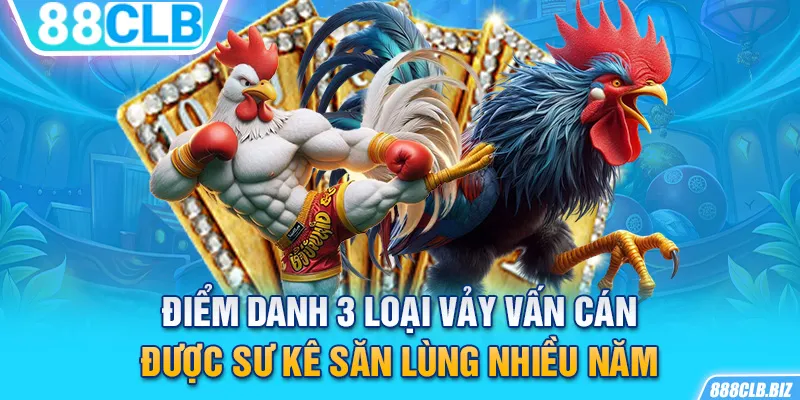 Điểm danh 3 loại vảy vấn cán được sư kê săn lùng nhiều năm